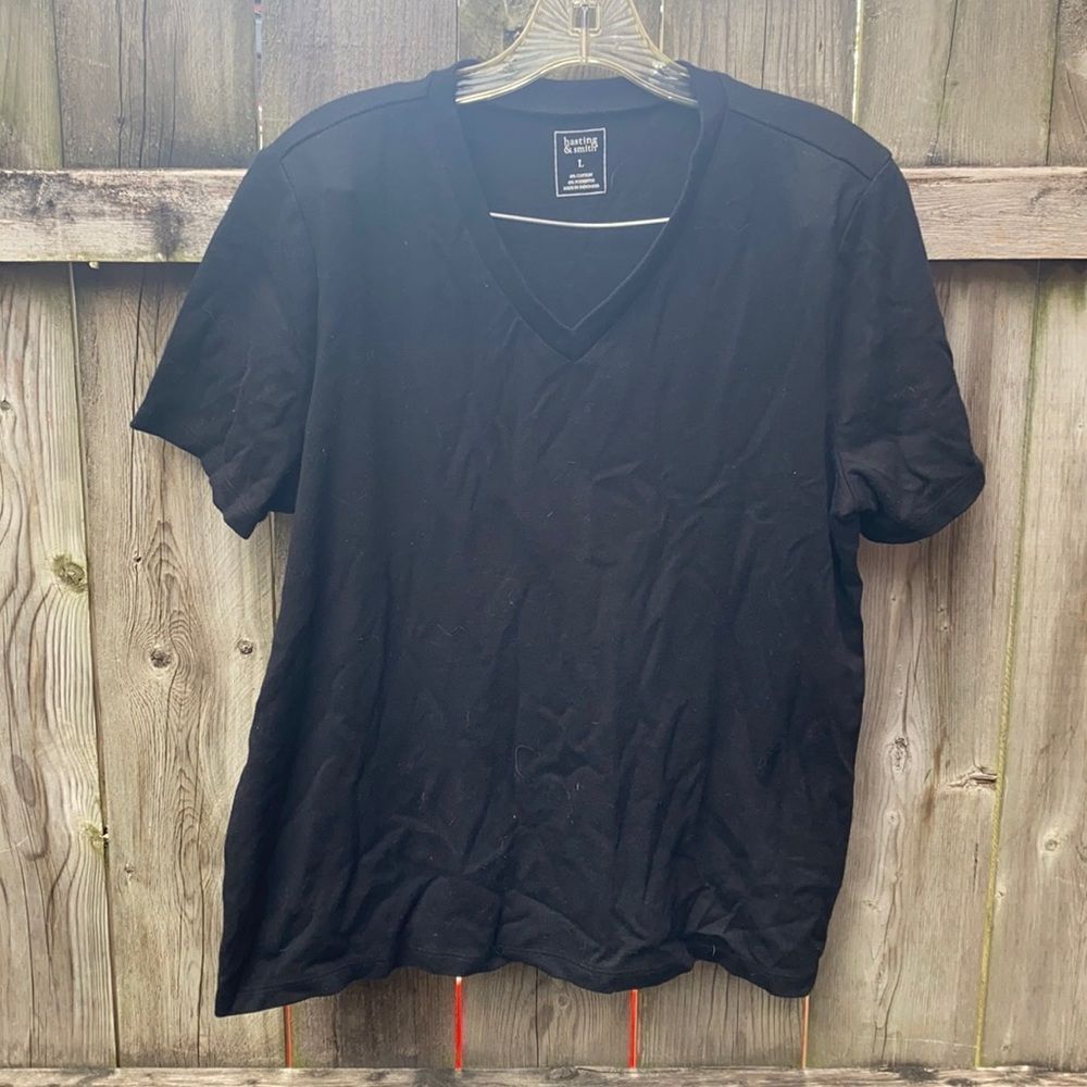 Hasting & Smith black tee sz. L